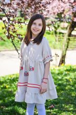 Детска ленена рокля "Пролет" - Image 5